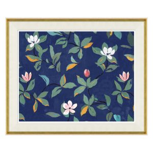 Paule Marrot, Midnight Blue Magnolias (Var. 1)