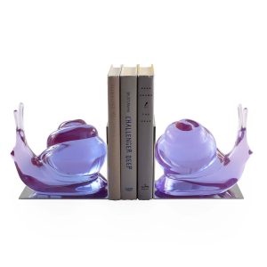 Snail Bookends