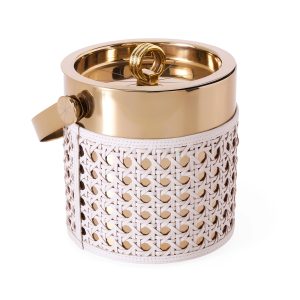 Basketweave Ice Bucket
