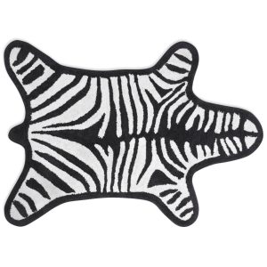 Reversible Zebra Bath Mat