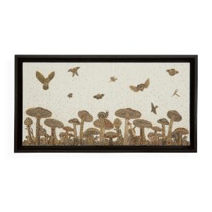 Mushroom Beaded Art