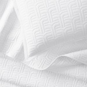 Everywhere Cotton Sham White Euro
