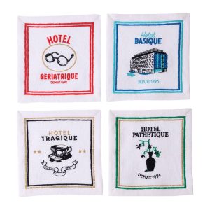 H?tel De Rﾨﾺve Cocktail Napkins