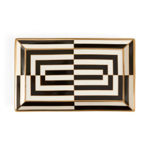 Op Art Rectangle Serving Tray