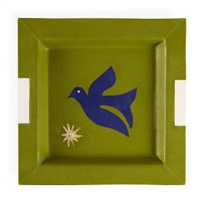 Playa Leather Bird Tray