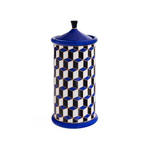 Versailles Blue Canister